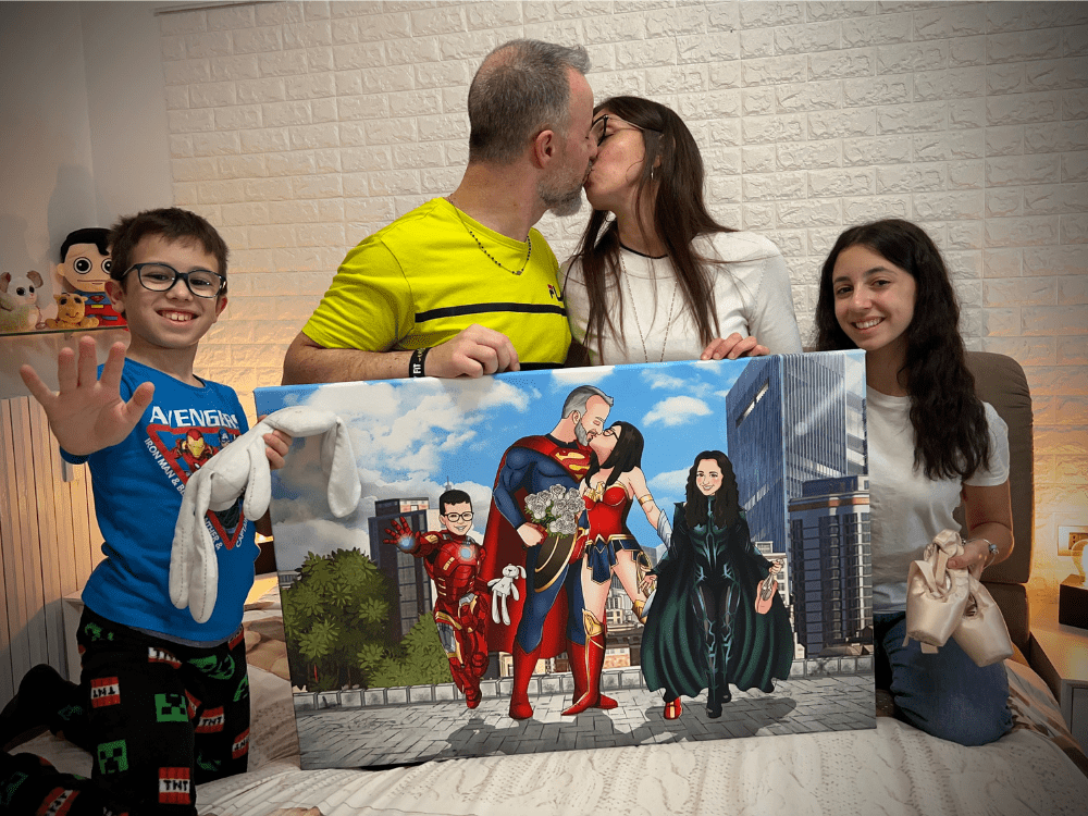 Portrait personnalisé - Transformez-vous en super-héros !