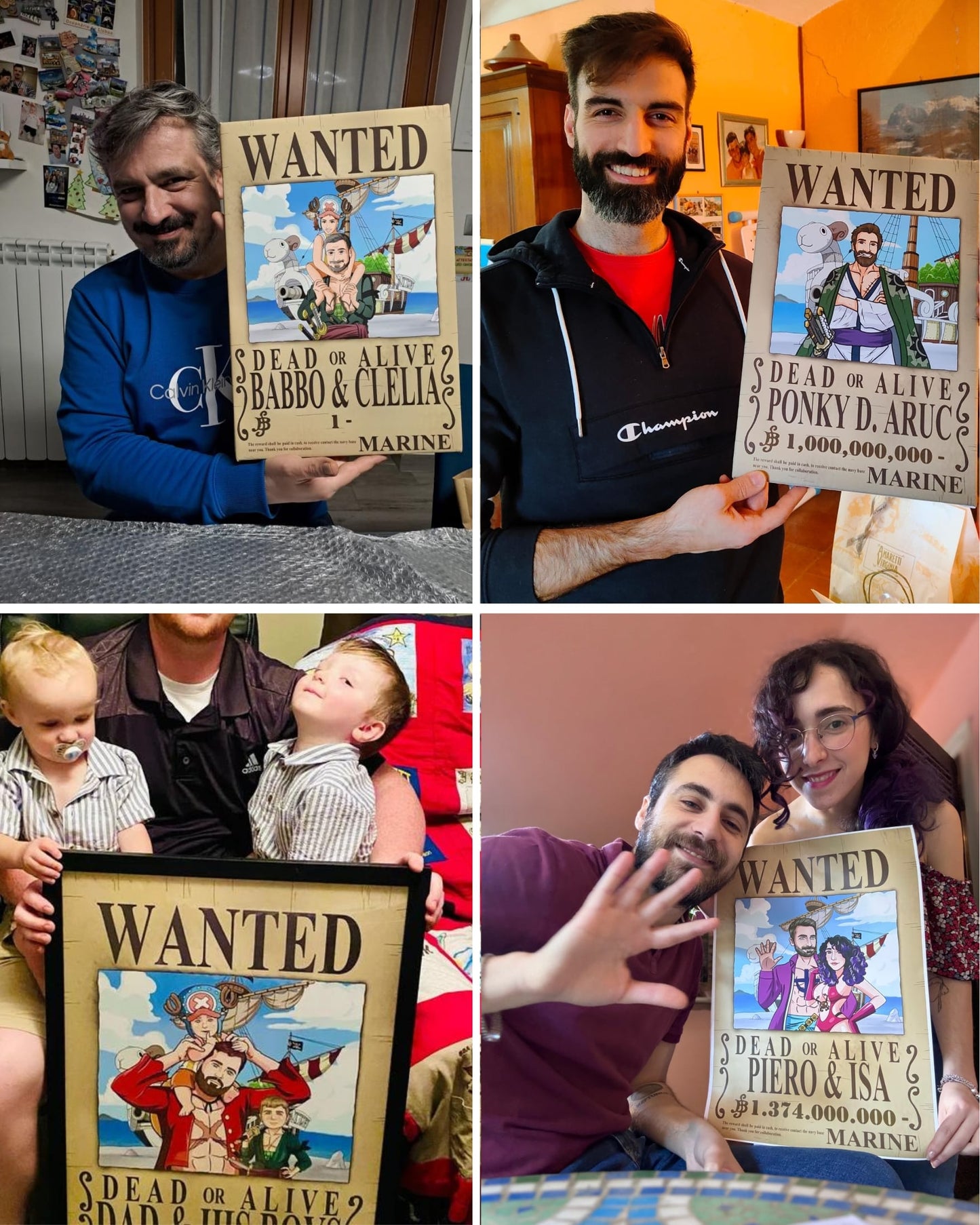 Aangepast Portret One Piece