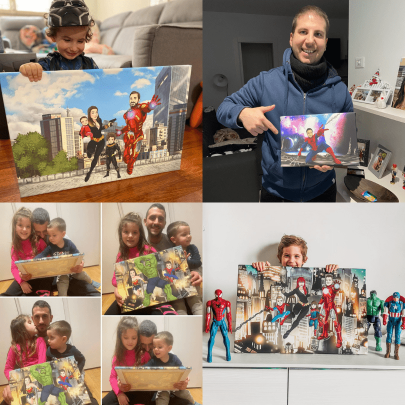 Portrait personnalisé - Transformez-vous en super-héros !