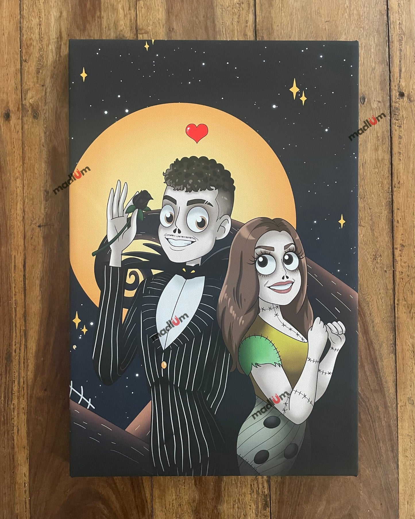 Ritratto personalizzato da incubo!