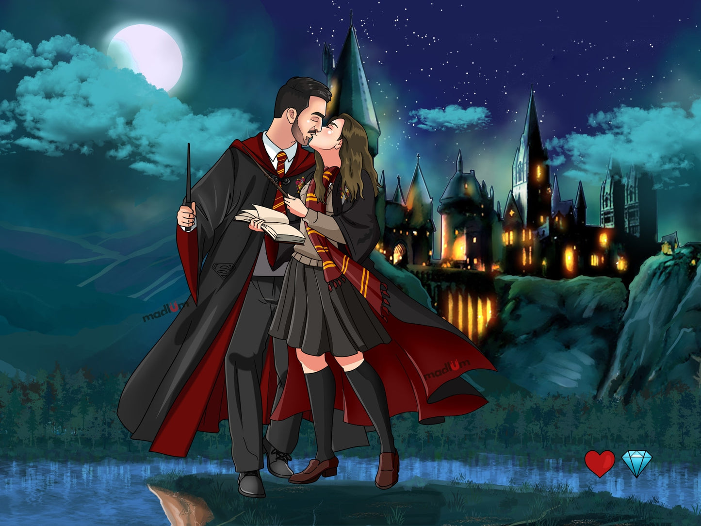 Portrait de couple : de Moldus à Sorciers !