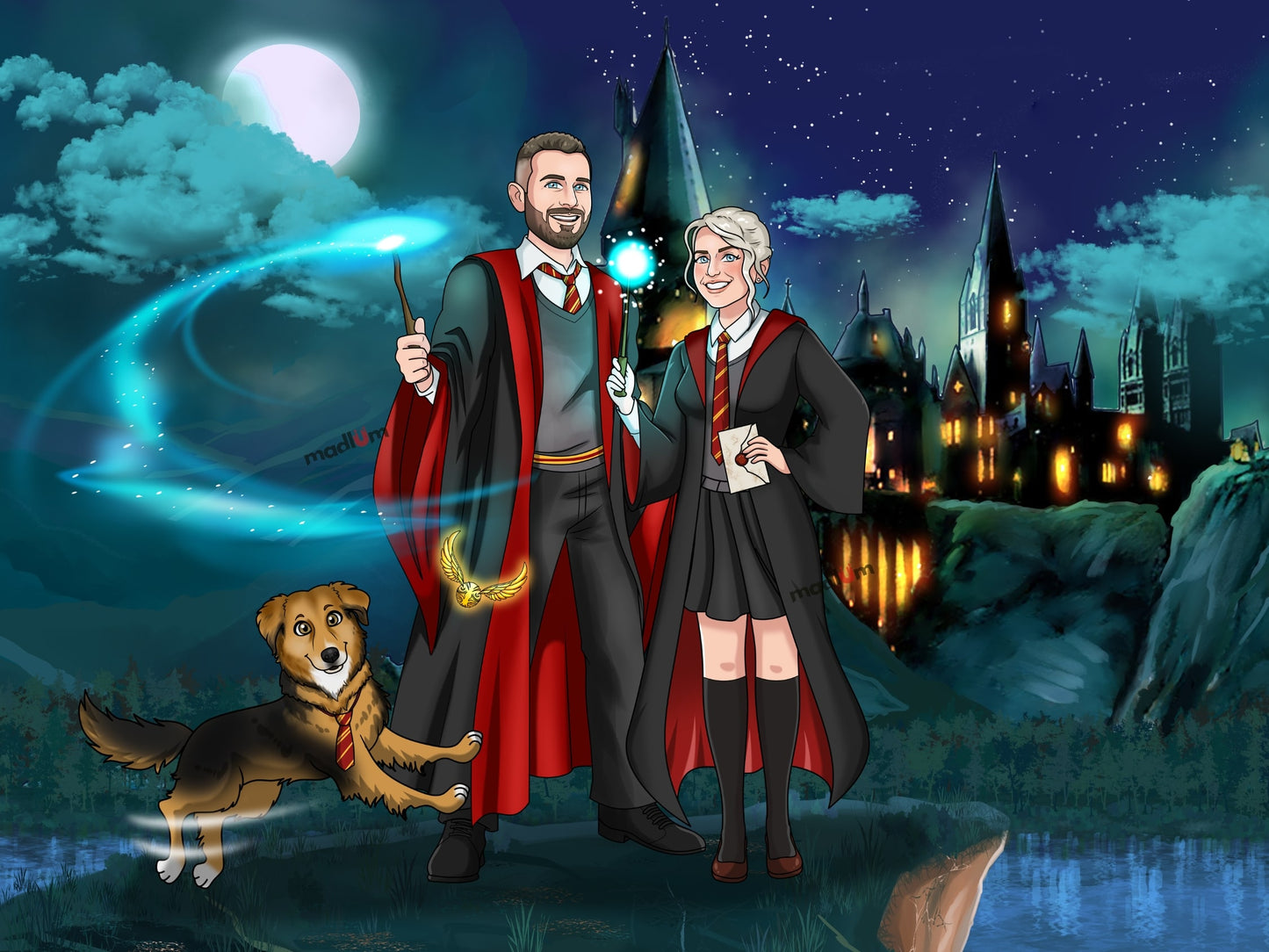 Portrait de couple : de Moldus à Sorciers !