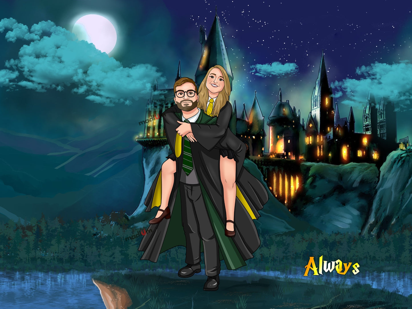 Portrait de couple : de Moldus à Sorciers !