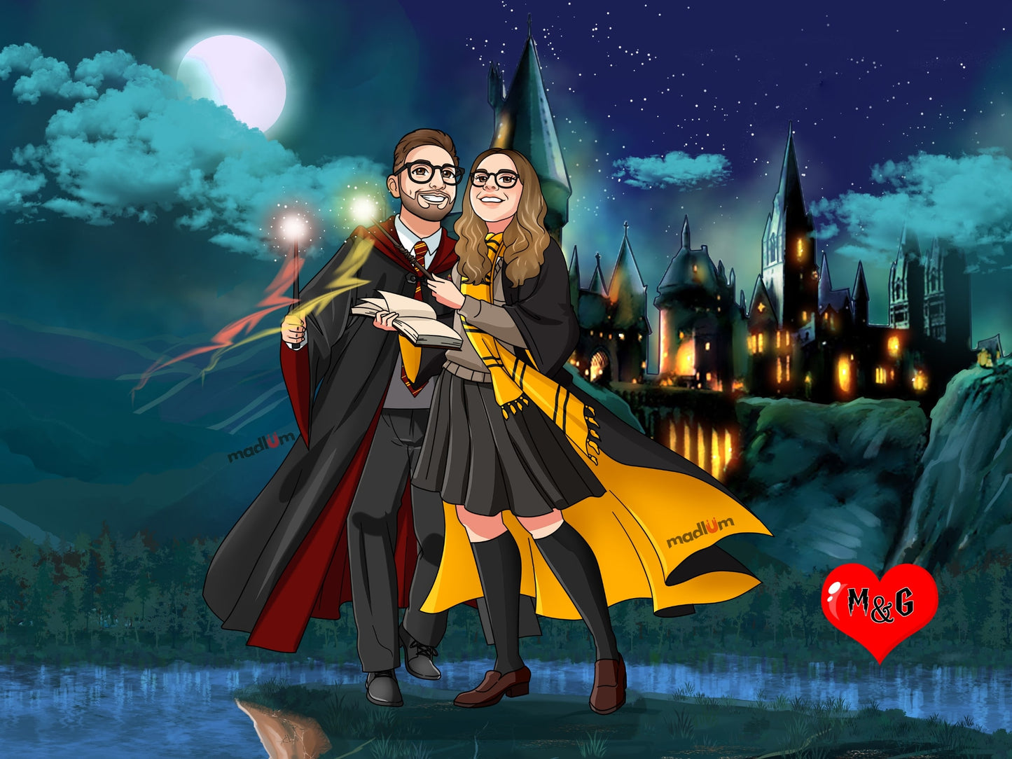 Portrait de couple : de Moldus à Sorciers !