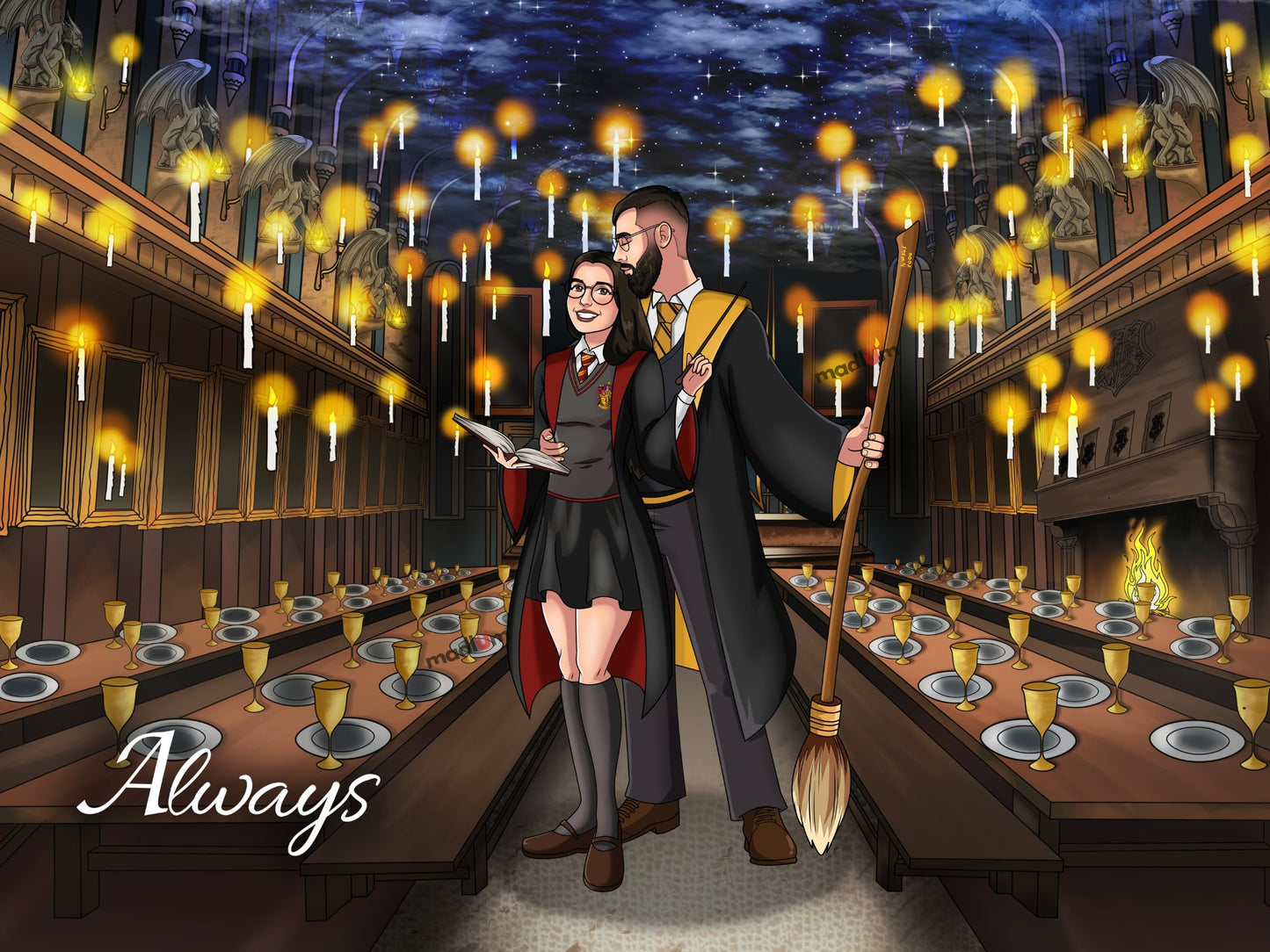Portrait de couple : de Moldus à Sorciers !