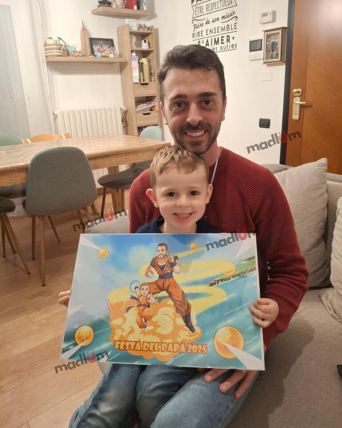 Aangepast Portret Wordt Super Saiyan