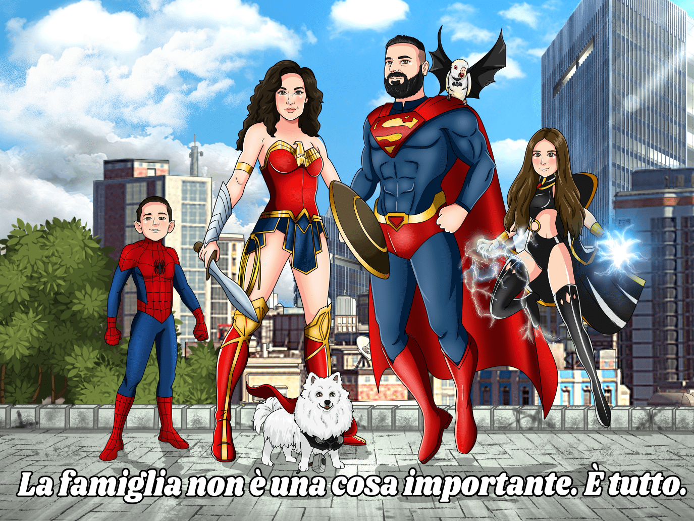 Portrait personnalisé - Transformez-vous en super-héros !
