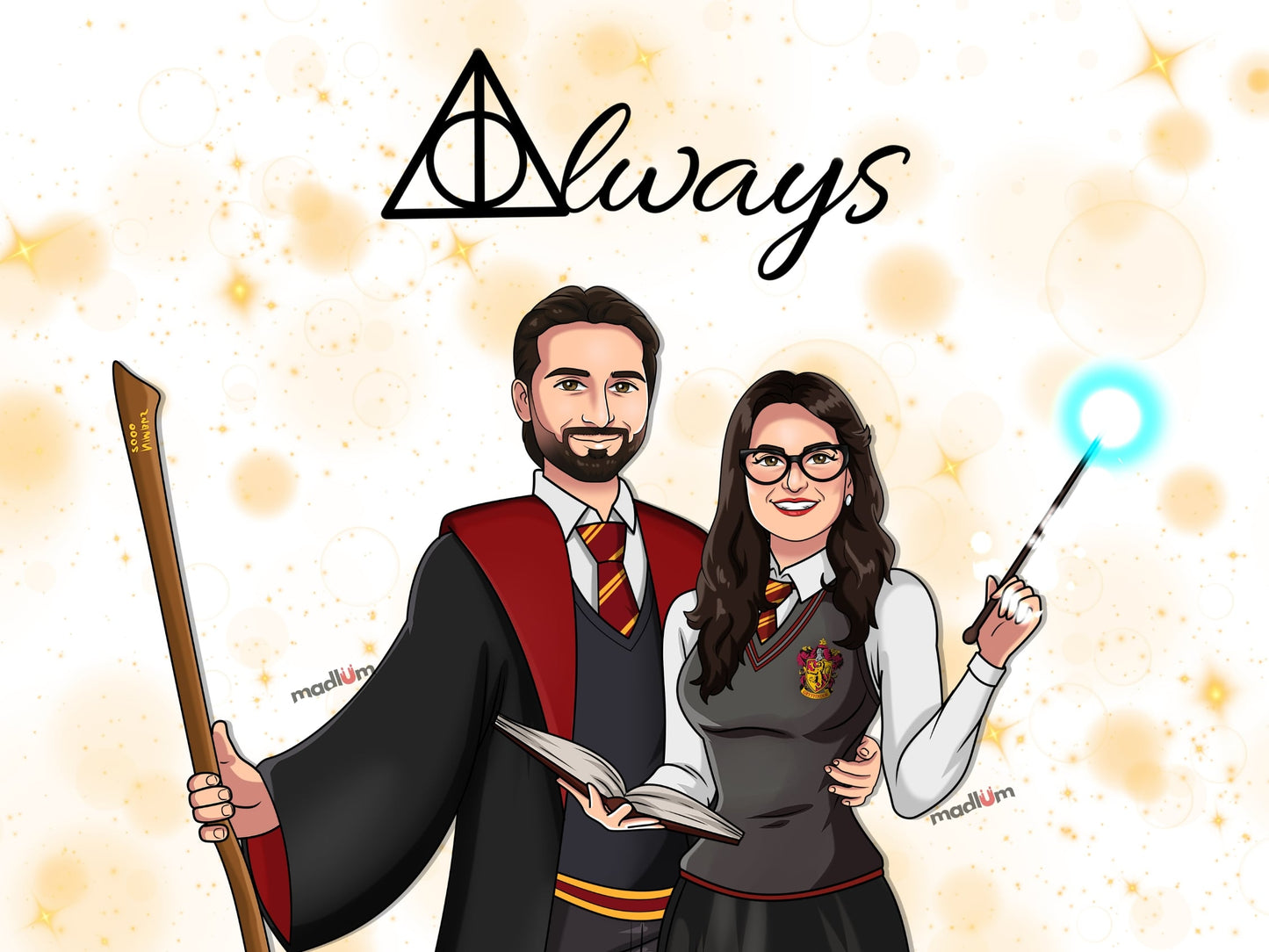 Portrait de couple : de Moldus à Sorciers !