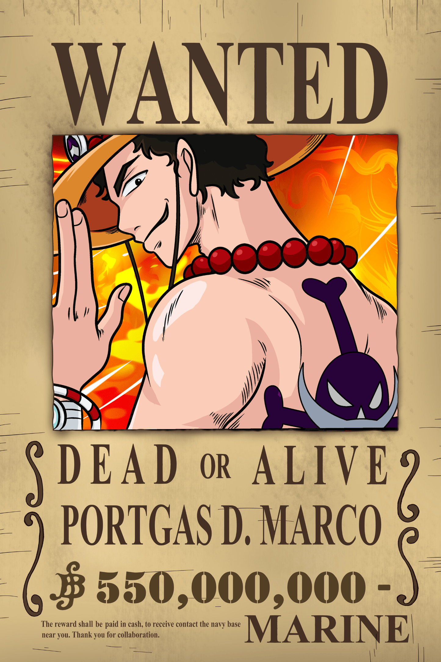 Aangepast Portret One Piece