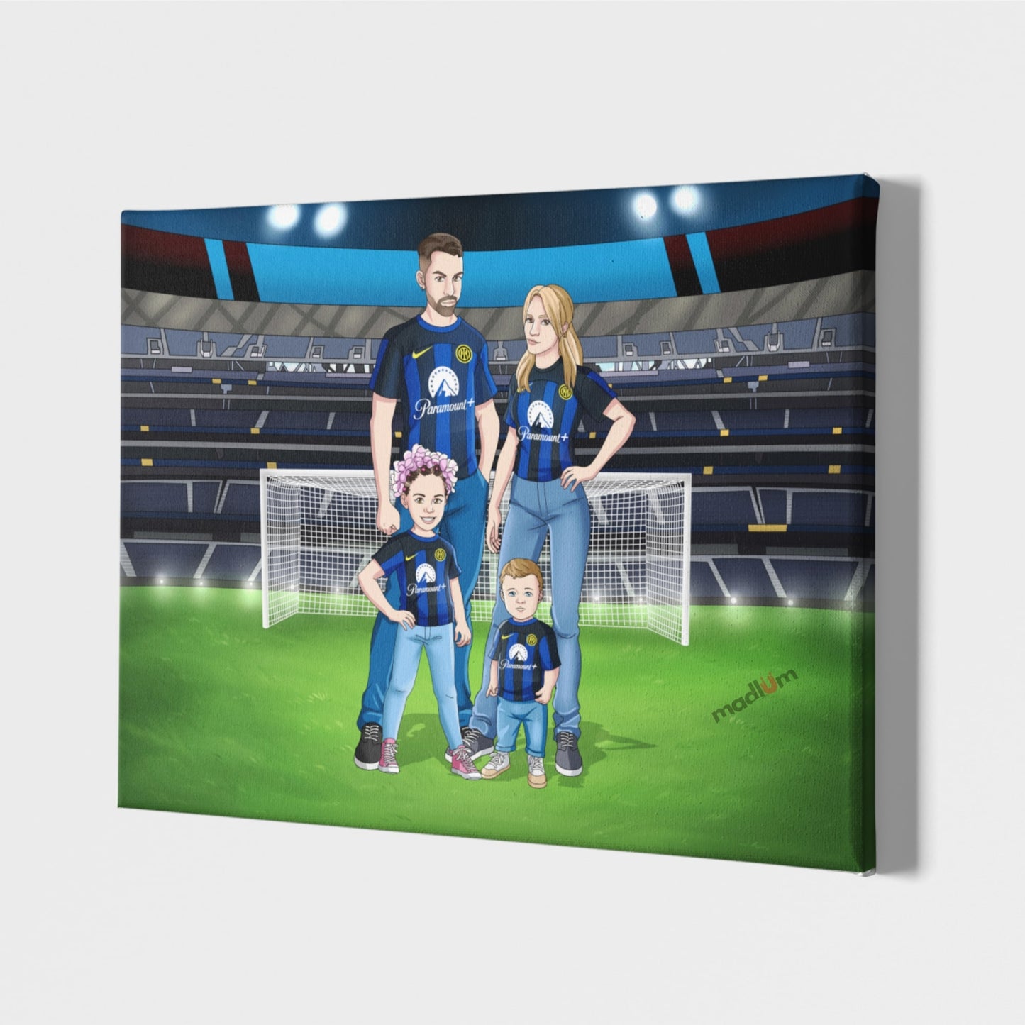 Portrait Personnalisé : Légendes du Football