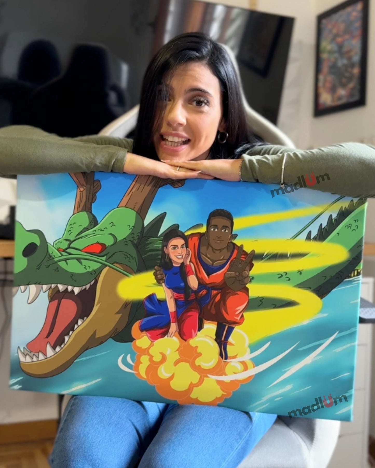 Portrait de couple : devenir Super Saiyan