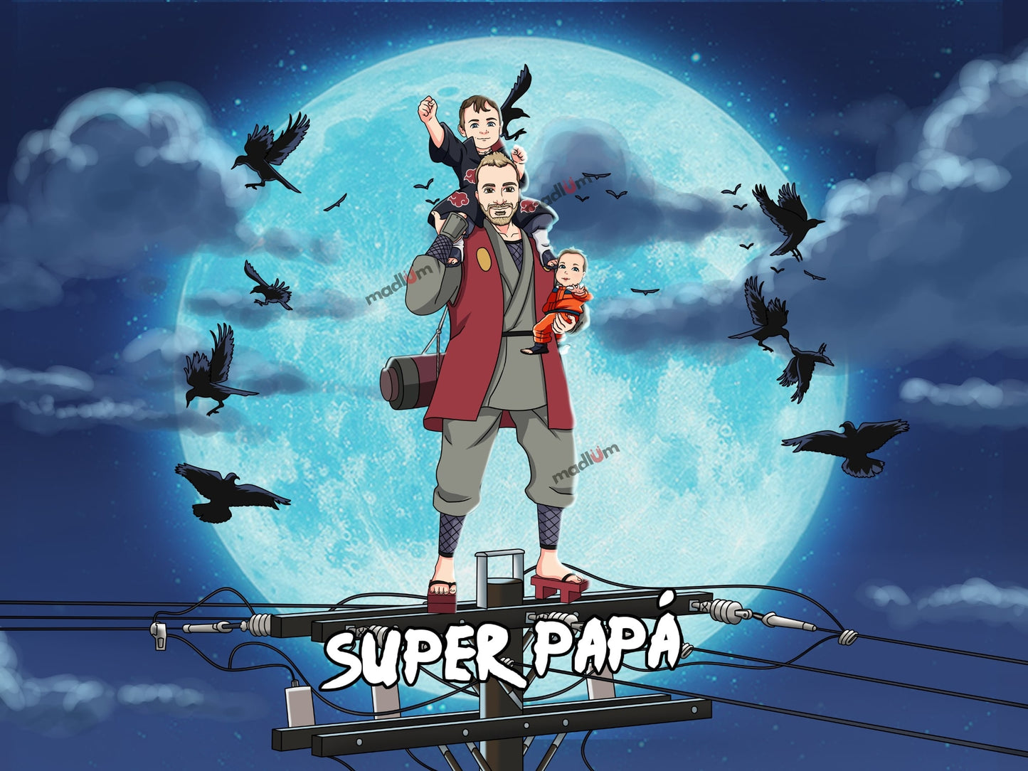 Ritratto Personalizzato Diventa un Ninja