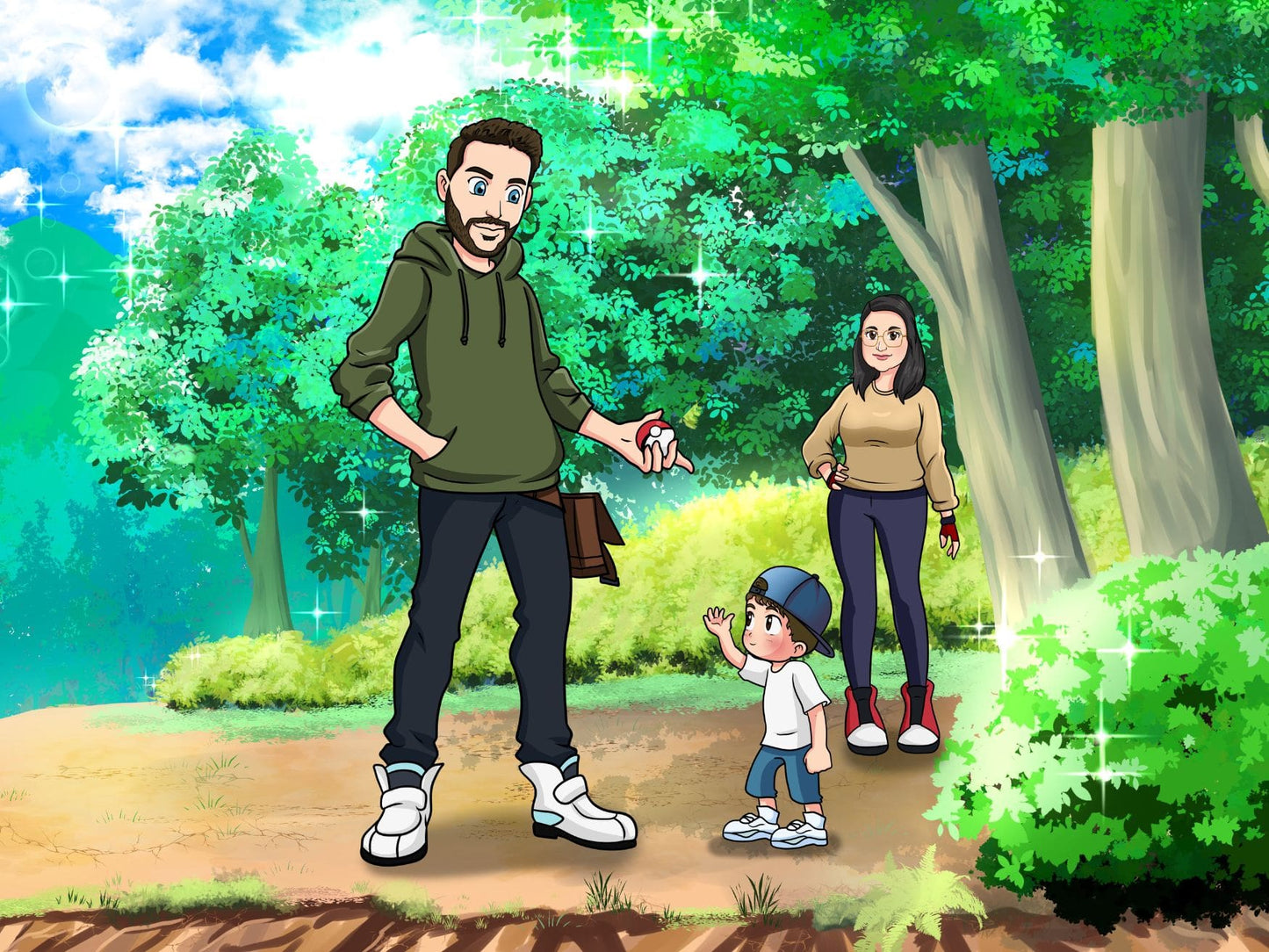 Portrait Personnalisé Devenez un Entraîneur PKM