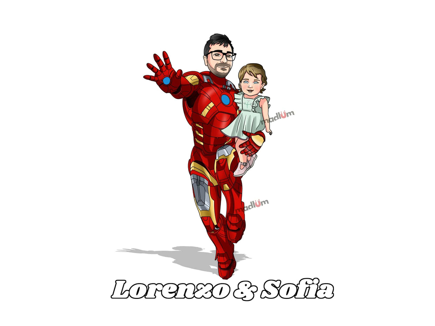 Portrait personnalisé - Transformez-vous en super-héros !