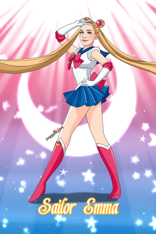 Ritratto Personalizzato Sailor Moon