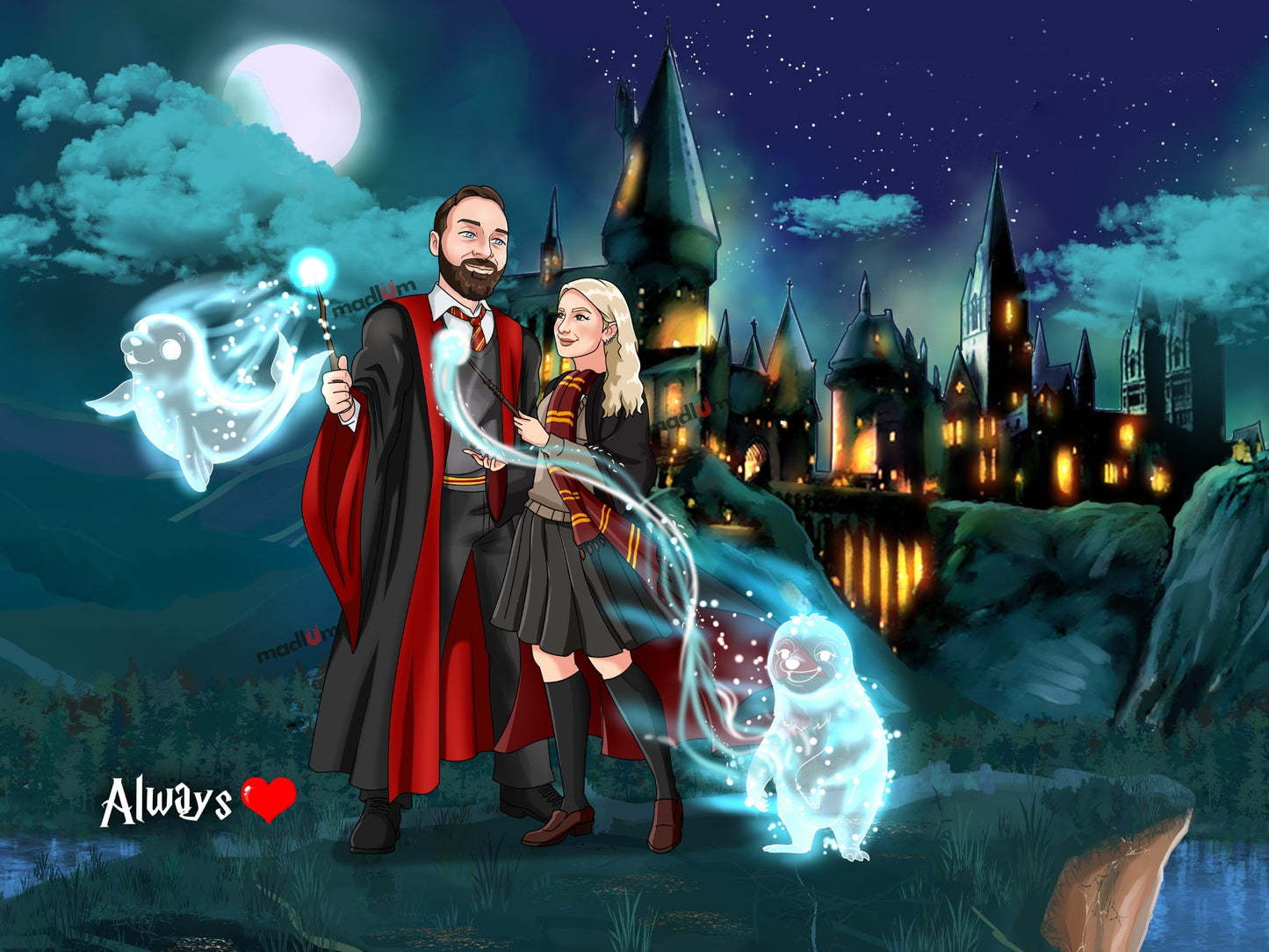 Portrait de couple : de Moldus à Sorciers !
