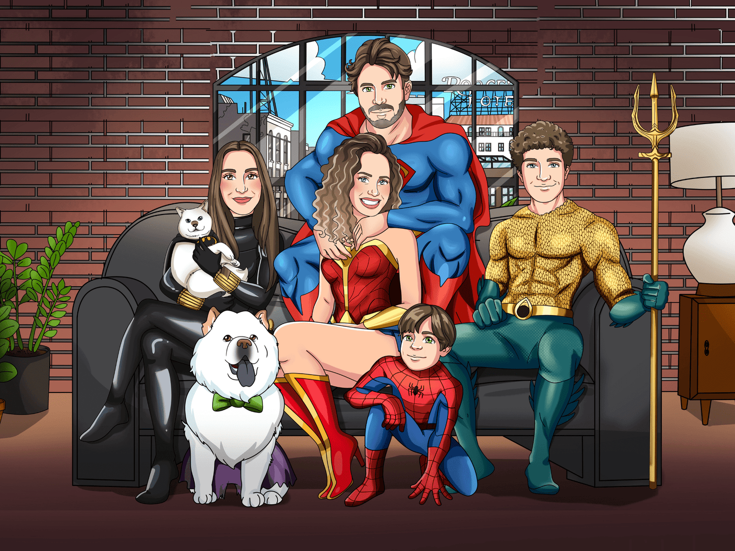 Portrait personnalisé - Transformez-vous en super-héros !