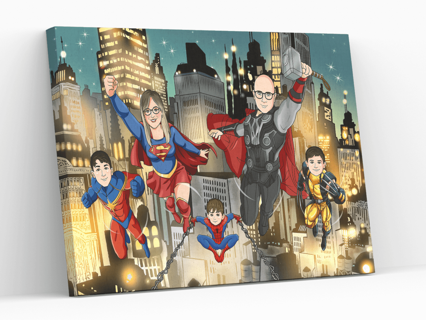 Portrait personnalisé - Transformez-vous en super-héros !
