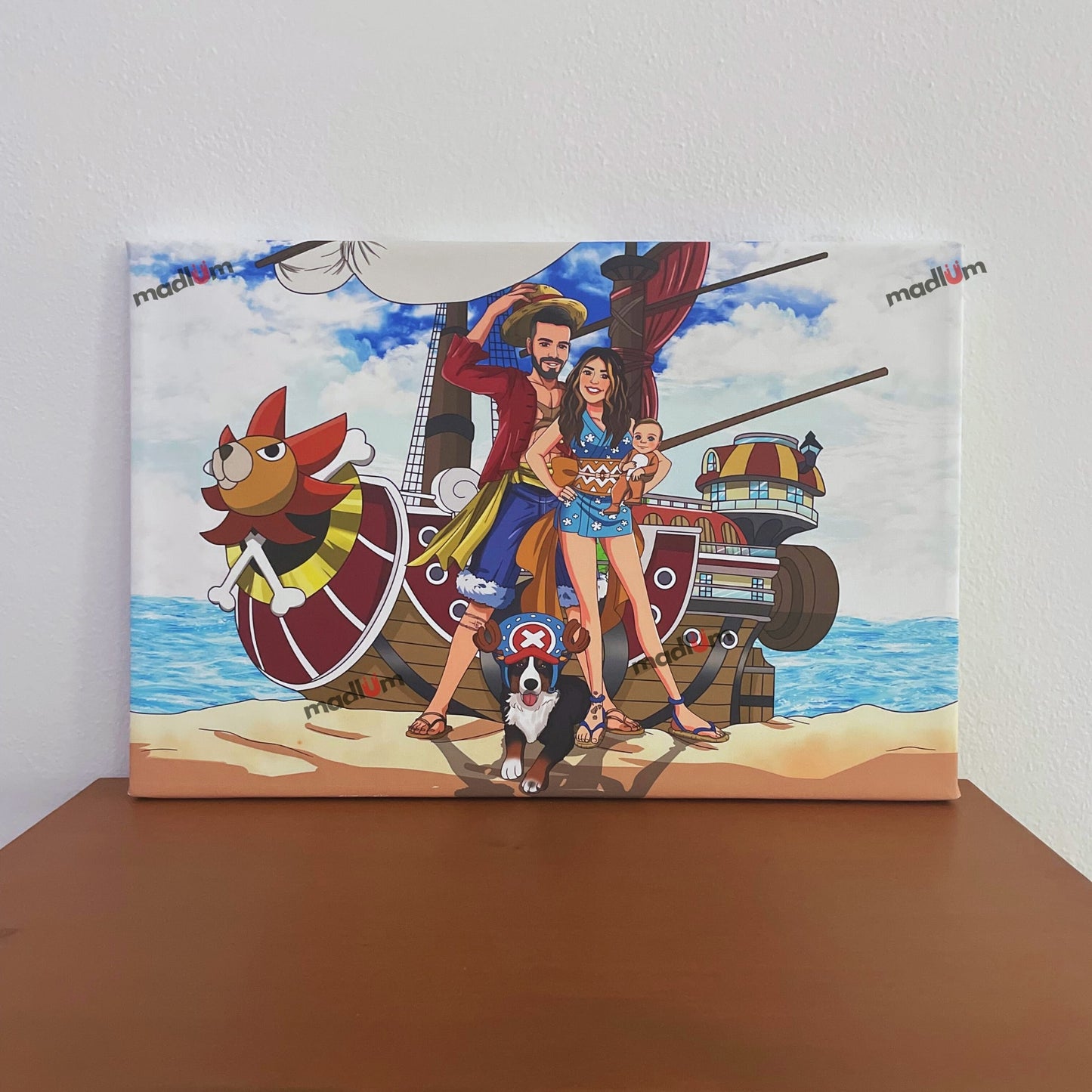 Aangepast One Piece Volledig Lichaam Portret