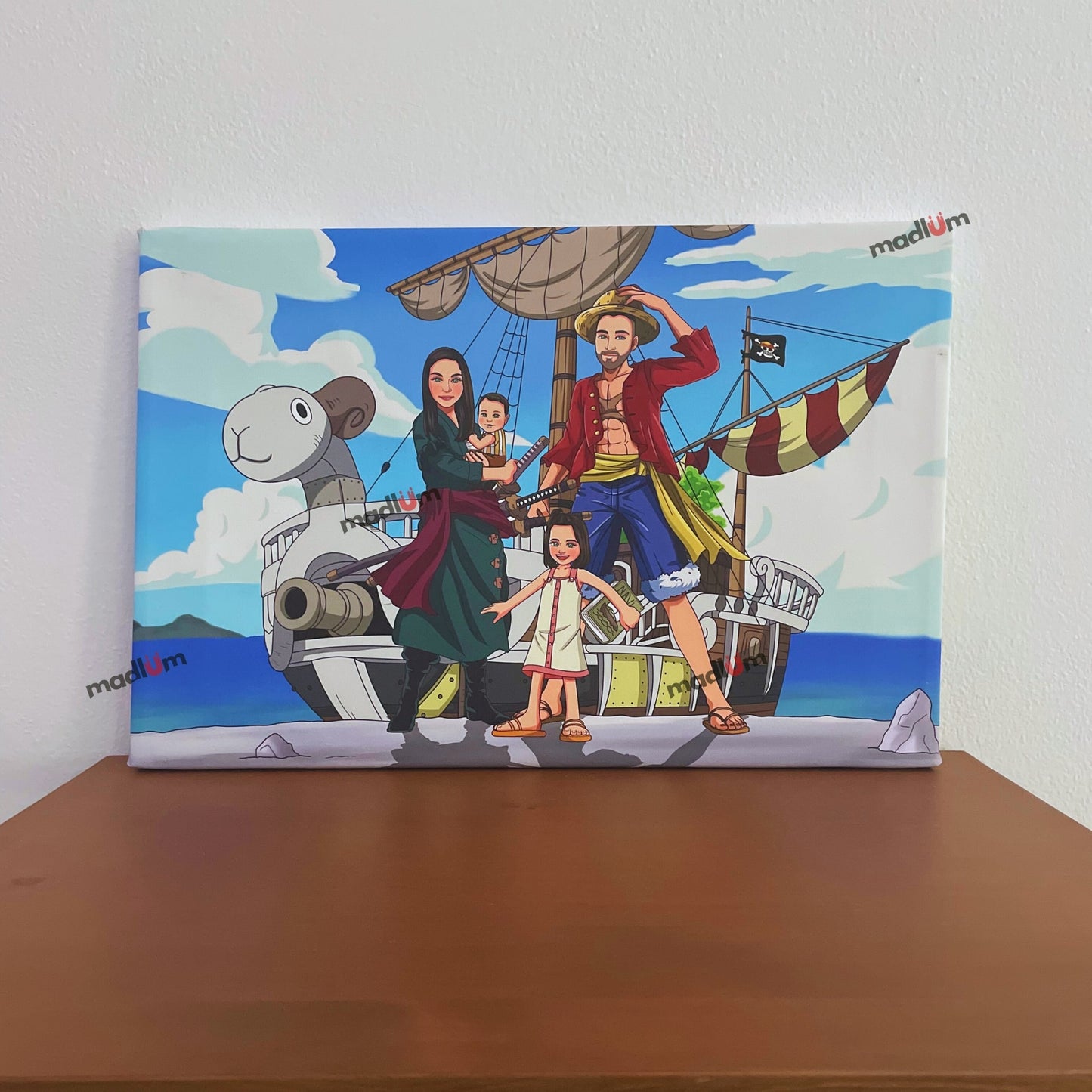 Aangepast One Piece Volledig Lichaam Portret