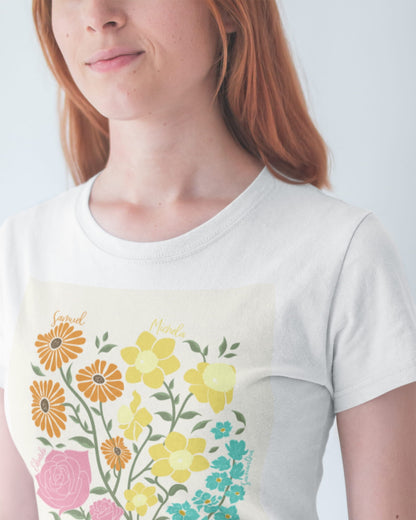 Druck auf Unisex T-Shirt 100% Baumwolle
