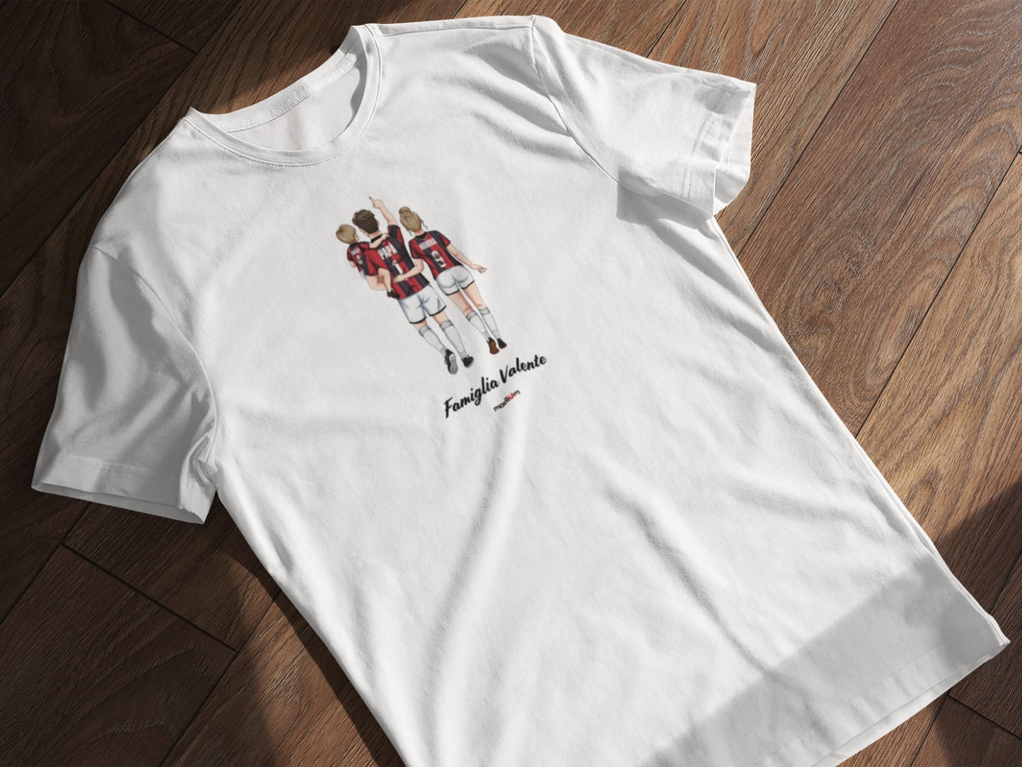 Ritratto su t-shirt/felpa – una sola grande passione