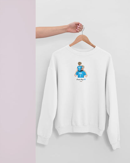 Ritratto su t-shirt/felpa – una sola grande passione