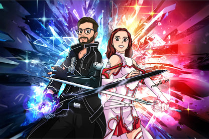 Ritratto Personalizzato Fantasy Virtuale