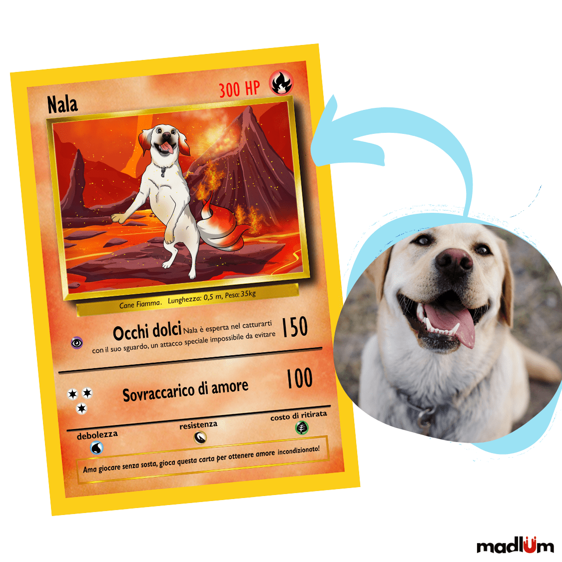 Ritratto Personalizzato: Carta PokeArt Personalizzata