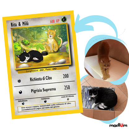 Ritratto Personalizzato: Carta PokeArt Personalizzata