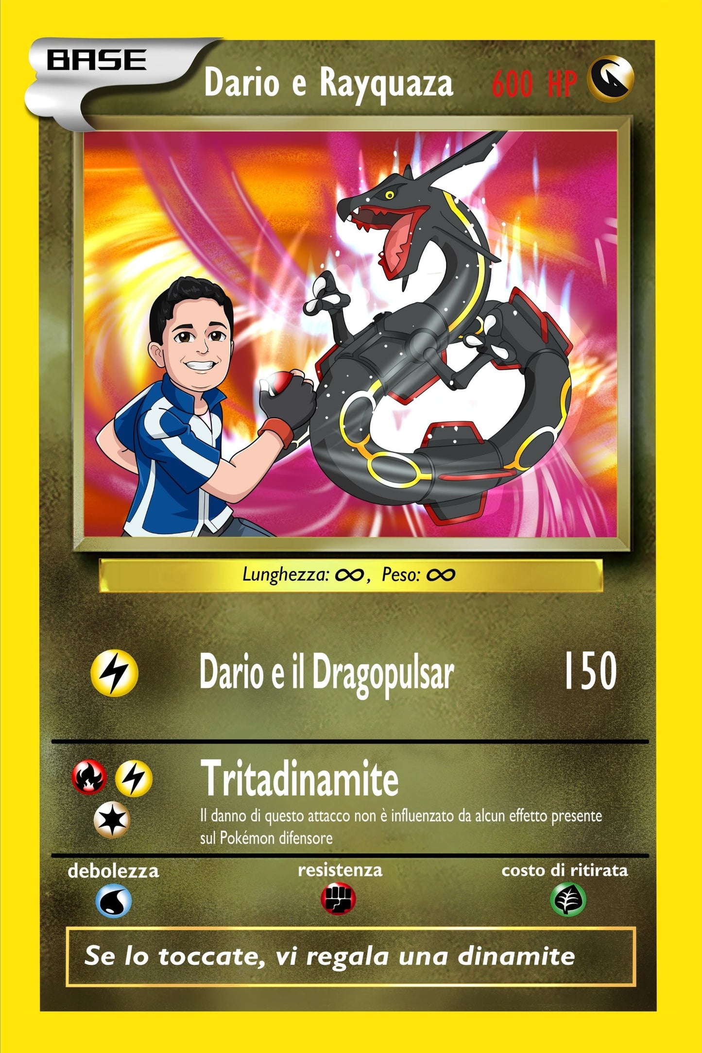 Ritratto Personalizzato: Carta PokeArt Personalizzata