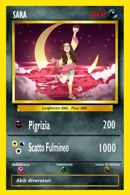 Ritratto Personalizzato: Carta PokeArt Personalizzata