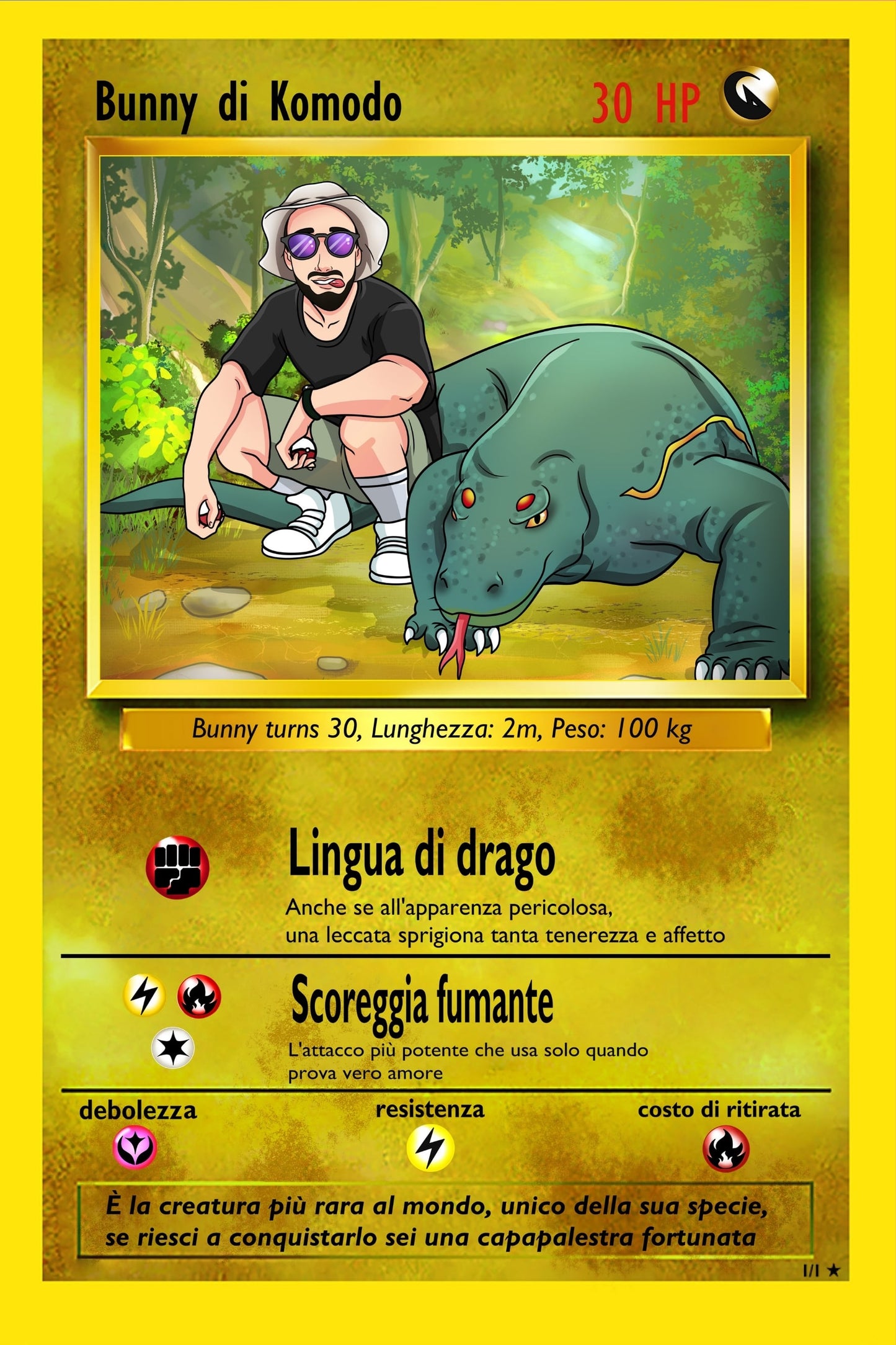 Ritratto Personalizzato: Carta PokeArt Personalizzata