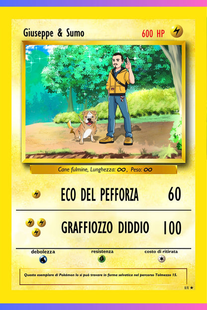 Ritratto Personalizzato: Carta PokeArt Personalizzata