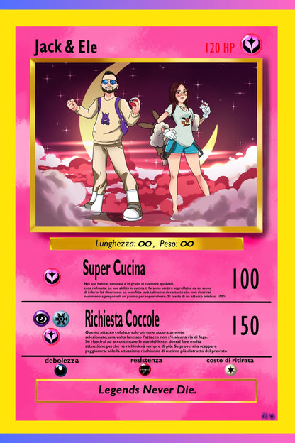 Ritratto Personalizzato: Carta PokeArt Personalizzata