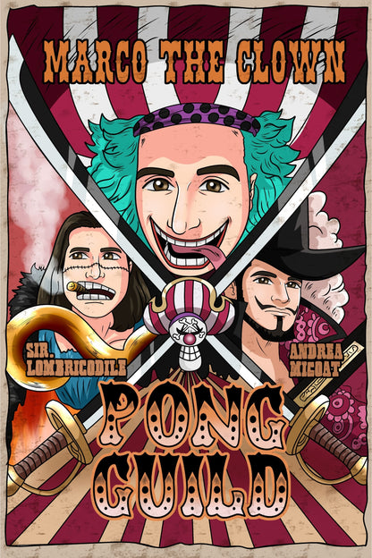 Portrait personnalisé One Piece corps entier