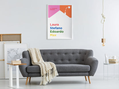 Poster Personalizzato Casa e Famiglia