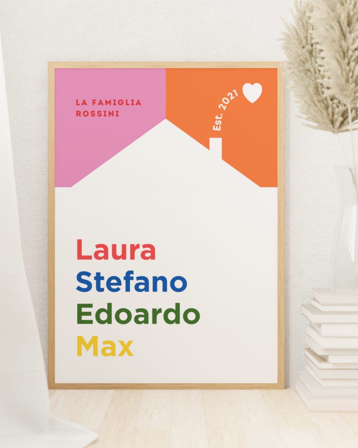 Poster Personalizzato Casa e Famiglia