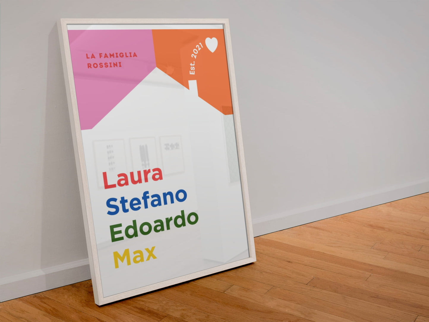 Poster Personalizzato Casa e Famiglia