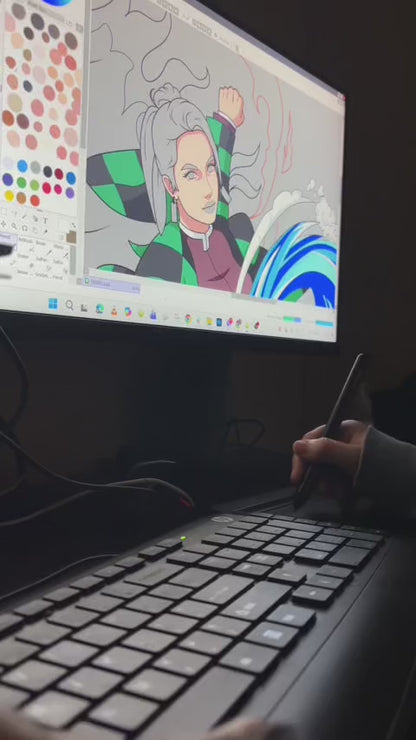 Portrait personnalisé One Piece corps entier