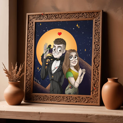 Portrait personnalisé One Piece corps entier