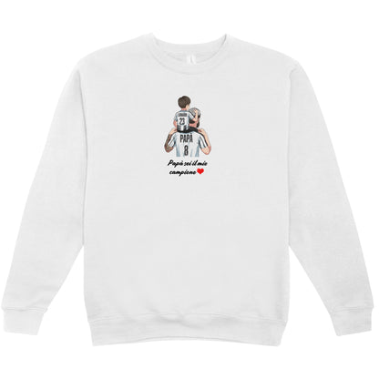 Ritratto su t-shirt/felpa – una sola grande passione