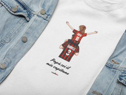 Ritratto su t-shirt/felpa – una sola grande passione