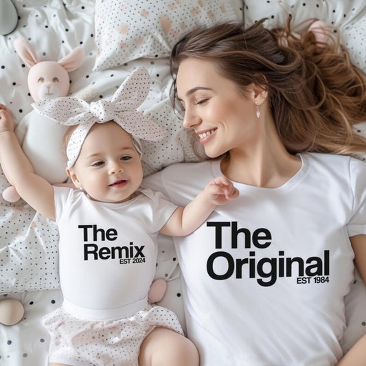 Set Coordinato Mamma e Figlio | "The Original & The Remix"