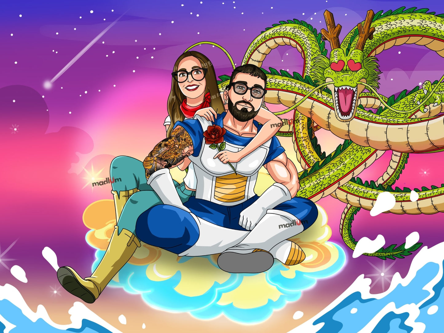 Ritratto di coppia: Super Guerrieri