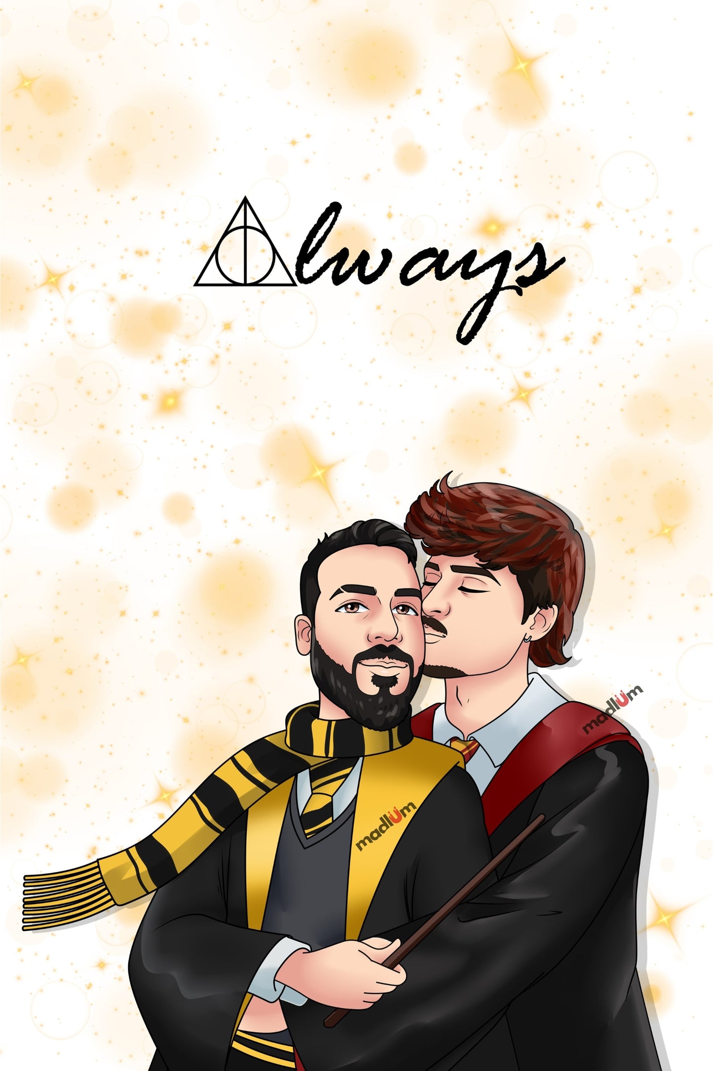 Portrait de couple : de Moldus à Sorciers !