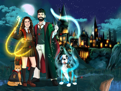 Portrait de couple : de Moldus à Sorciers !