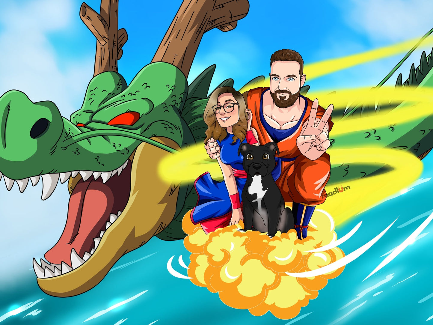 Ritratto di coppia: Super Guerrieri