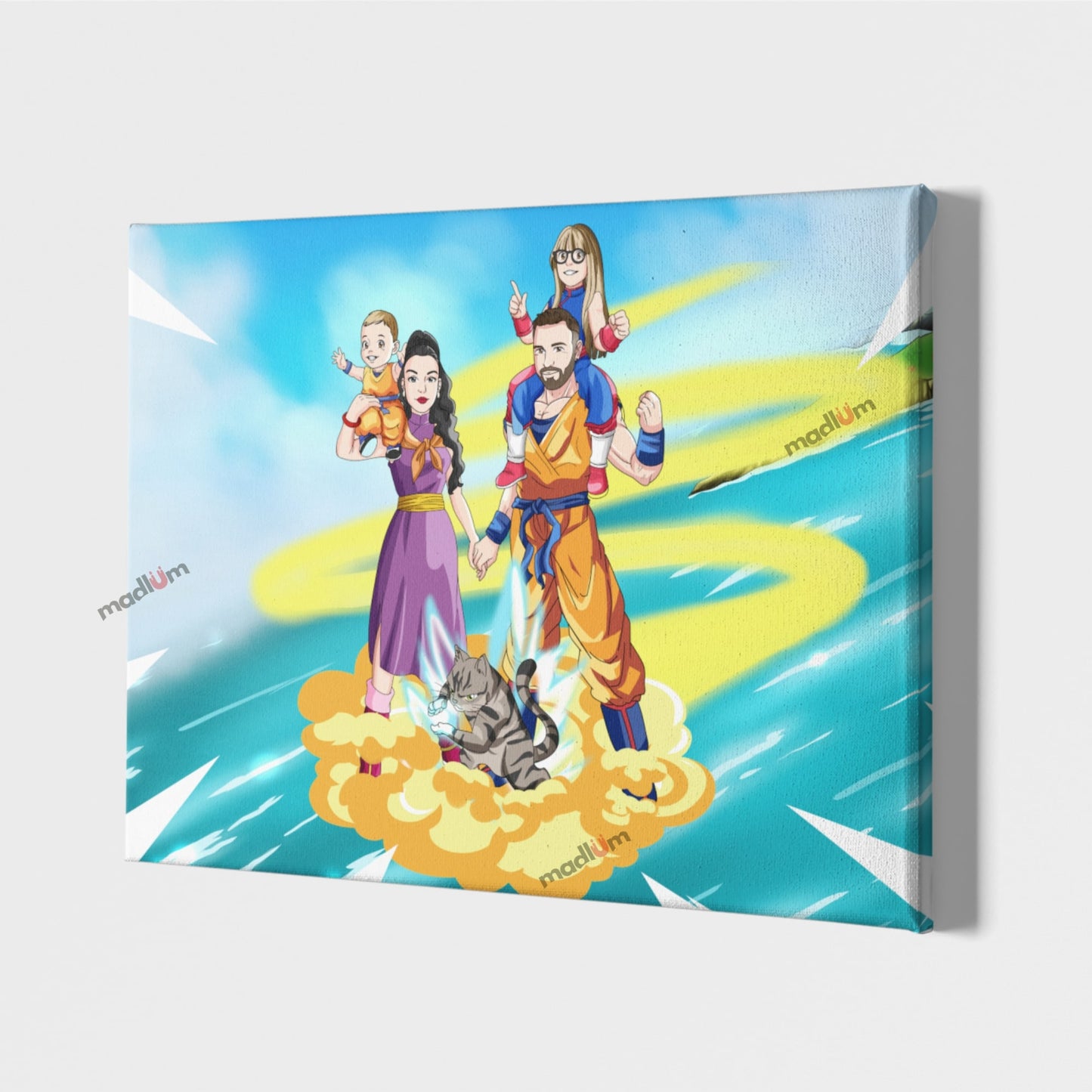 Stampa su tela con telaio in legno