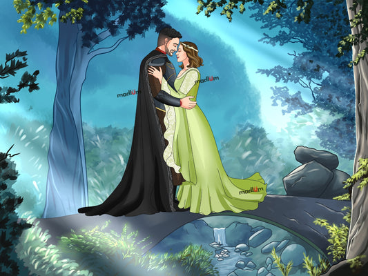 Aangepast One Piece Volledig Lichaam Portret